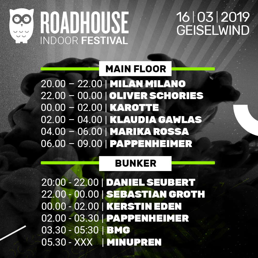 Roadhouse-Festival History - Lineup 2019
